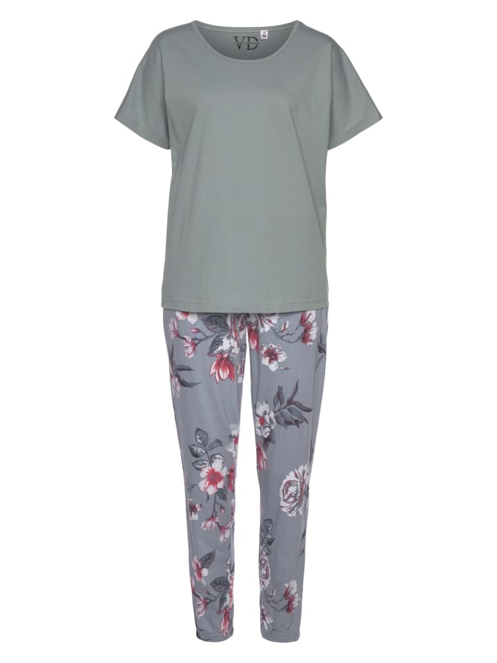 Пижама VIVANCE DREAMS, цвет mint-grau
Пижама VIVANCE DREAMS, цвет mint-grau