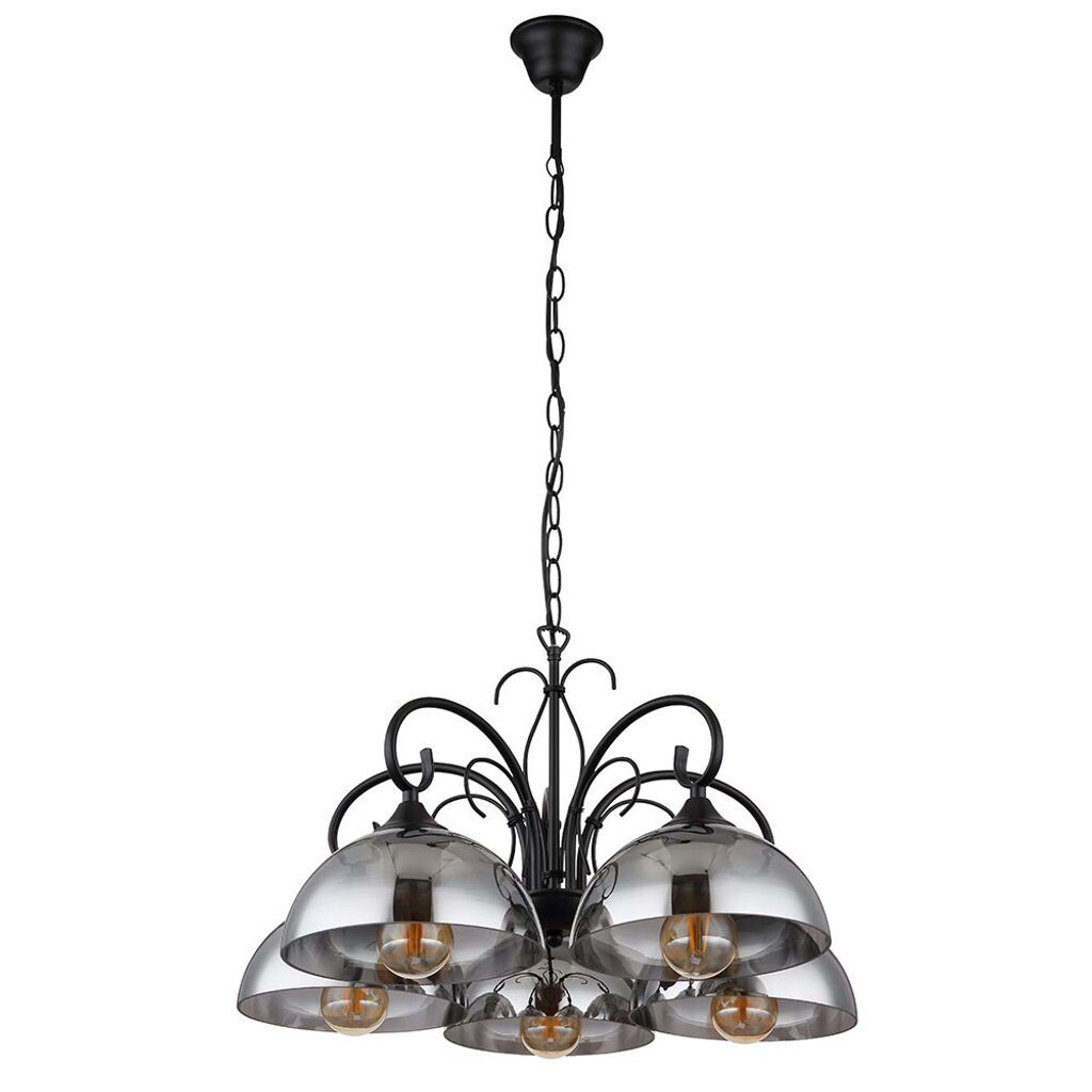 Подвесной светильник, металл, черный матовый, дымчатое стекло, D 56 см Globo Lighting
Подвесной светильник, металл, черный матовый, дымчатое стекло, D 56 см Globo Lighting