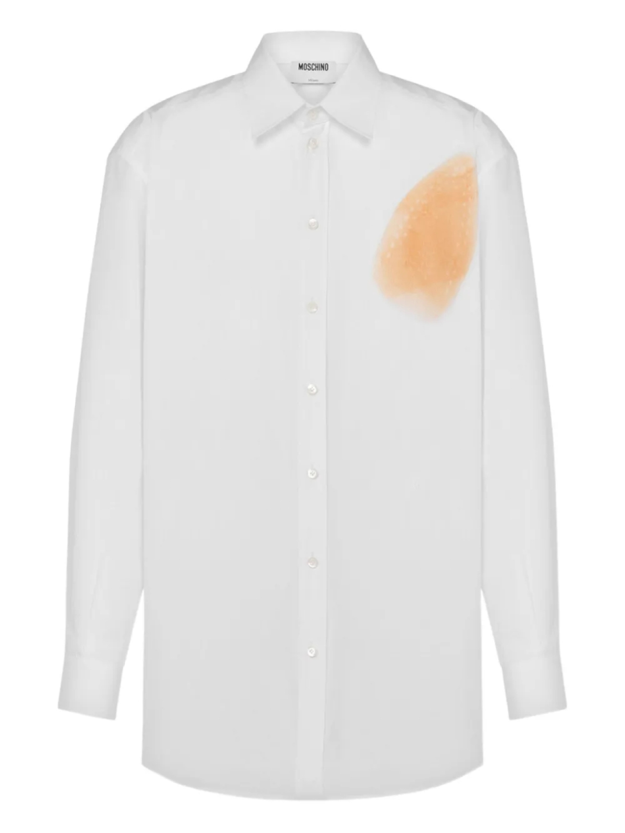 Рубашка Moschino с абстрактным принтом, белый
Рубашка Moschino с абстрактным принтом, белый