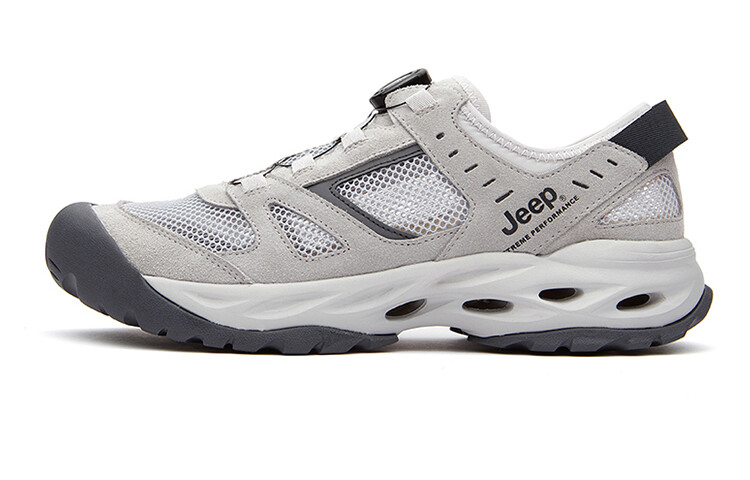 Ботинки для речного треккинга мужские светло-серые Jeep
Ботинки для речного треккинга мужские светло-серые Jeep
