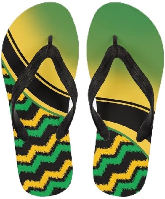 Женские пляжные шлепанцы Semiouray с морской волной, милые ортопедические шлепанцы с лотосом, легкие плоские сандалии для дома и улицы на лето, Zigzag Jamaica Flag
Женские пляжные шлепанцы Semiouray с морской волной, милые ортопедические шлепанцы с лотосом, легкие плоские сандалии для дома и улицы на лето, Zigzag Jamaica Flag