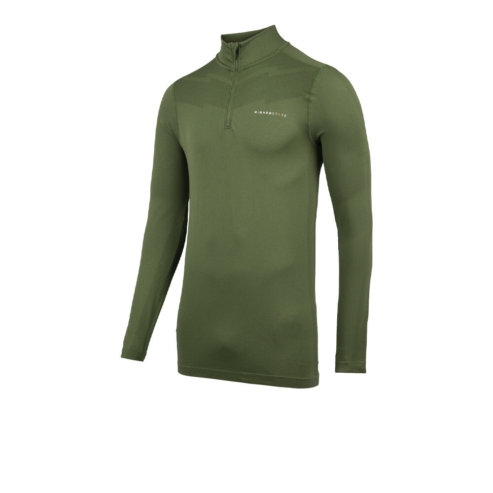 Спортивный топ Higher State Seamfree Half Zip Running, зеленый
Спортивный топ Higher State Seamfree Half Zip Running, зеленый