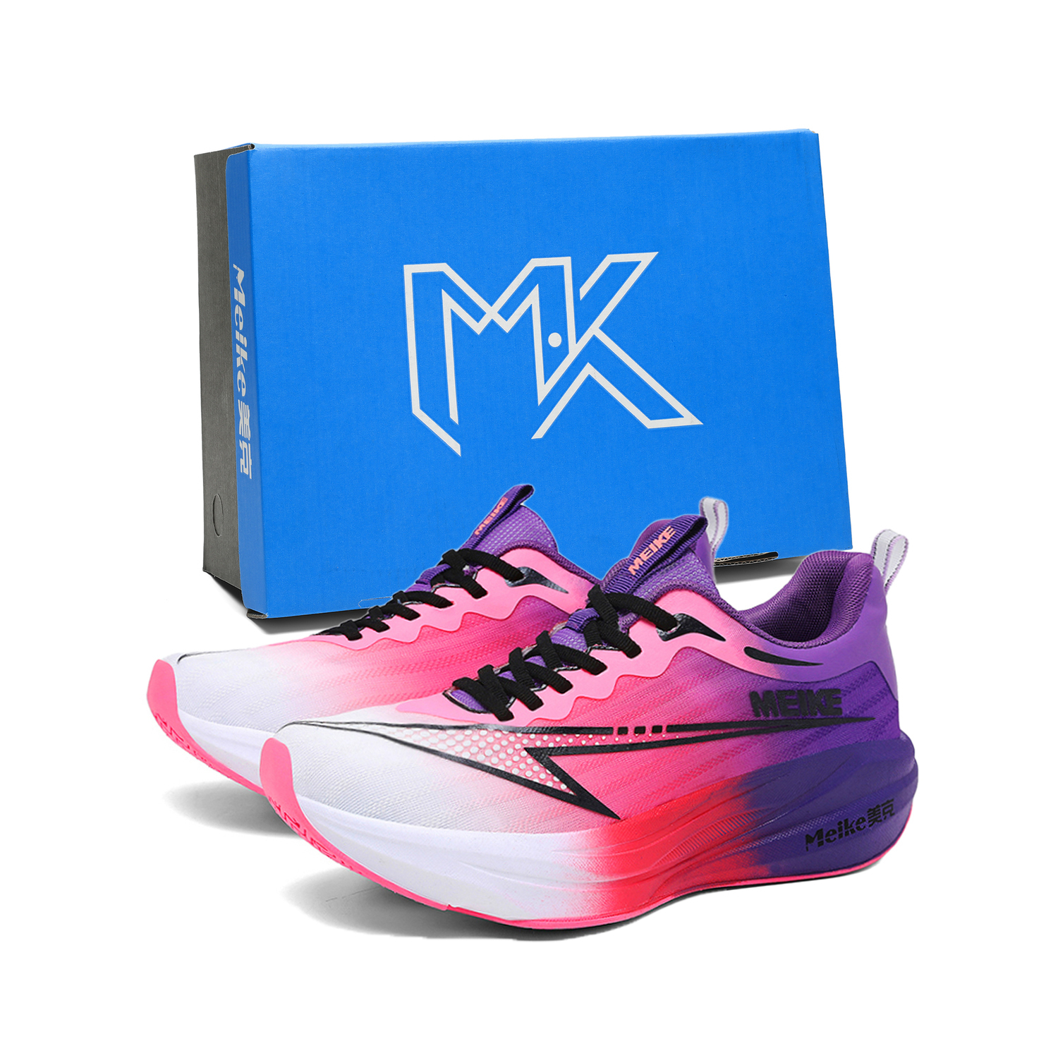 MEIKE Амортизирующие и дышащие низкие кроссовки для бега с резиновой пеной для отскока унисекс бело-фиолетовые (в коробке), цвет White Purple (Box)
MEIKE Амортизирующие и дышащие низкие кроссовки для бега с резиновой пеной для отскока унисекс бело-фиолетовые (в коробке), цвет White Purple (Box)