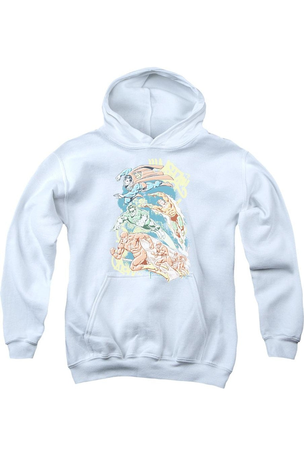 Толстовка с капюшоном DC Comics Halftone League Youth Gildan, белый
Толстовка с капюшоном DC Comics Halftone League Youth Gildan, белый