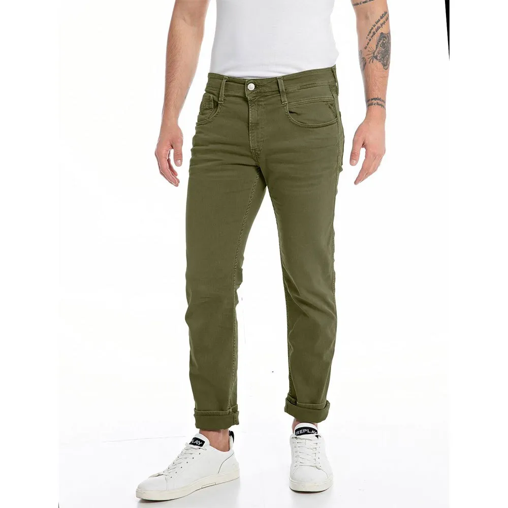 Джинсы Replay M914Y .000.8005350, зеленый
Джинсы Replay M914Y .000.8005350, зеленый