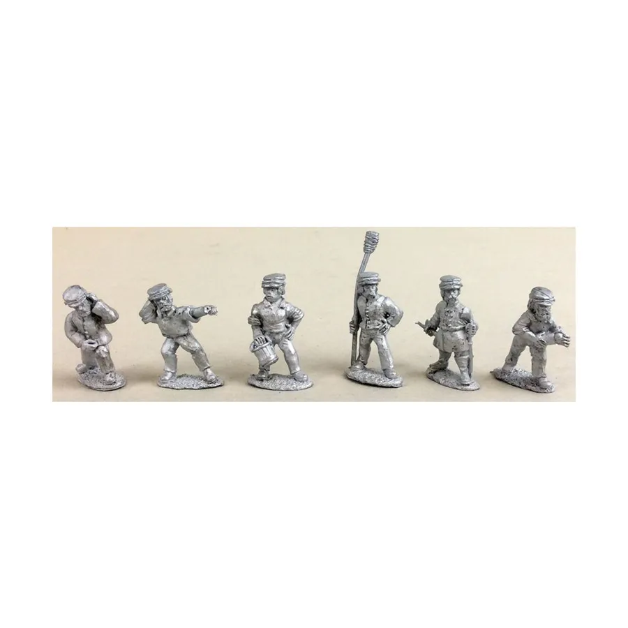 Артиллерийский расчет, American Civil War - Confederate Army (28mm)
Артиллерийский расчет, American Civil War - Confederate Army (28mm)