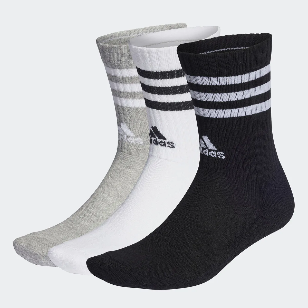 Спортивные носки adidas Performance "3S C SPW CRW 3P" (3 пары), цвет Medium Grey Heather / White / Black / White
Спортивные носки adidas Performance "3S C SPW CRW 3P" (3 пары), цвет Medium Grey Heather / White / Black / White