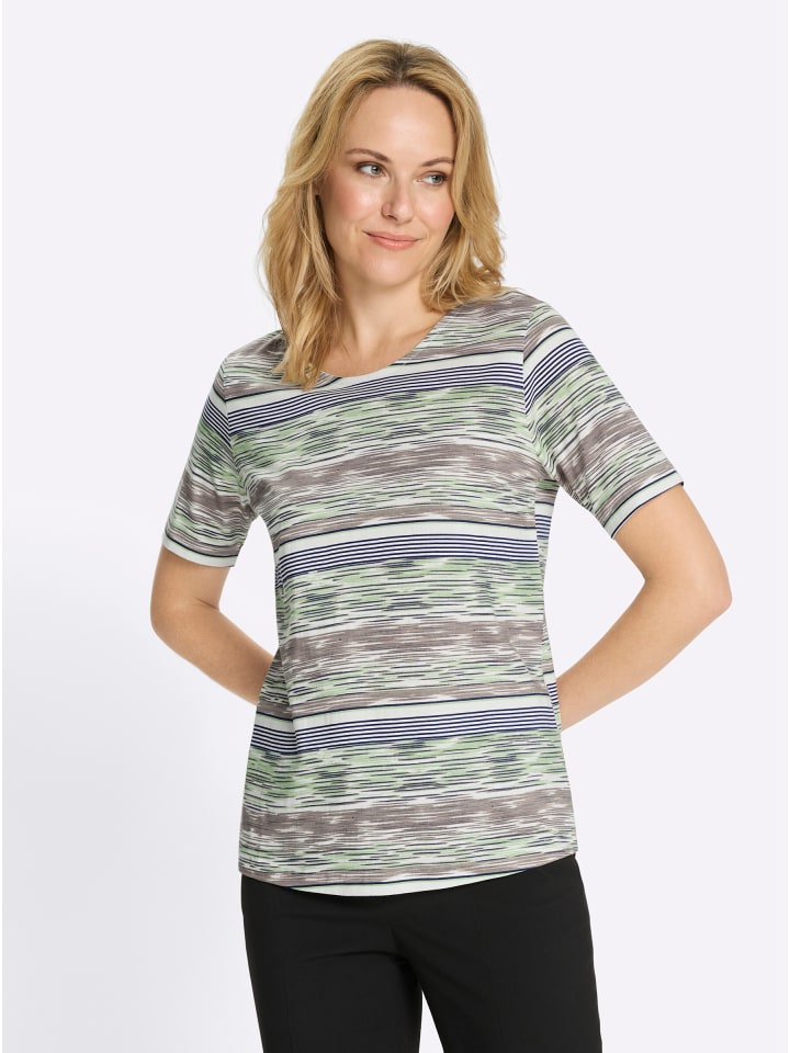 Рубашка с короткими рукавами в цвете резеда-экрю Sieh an!
Рубашка с короткими рукавами в цвете резеда-экрю Sieh an!