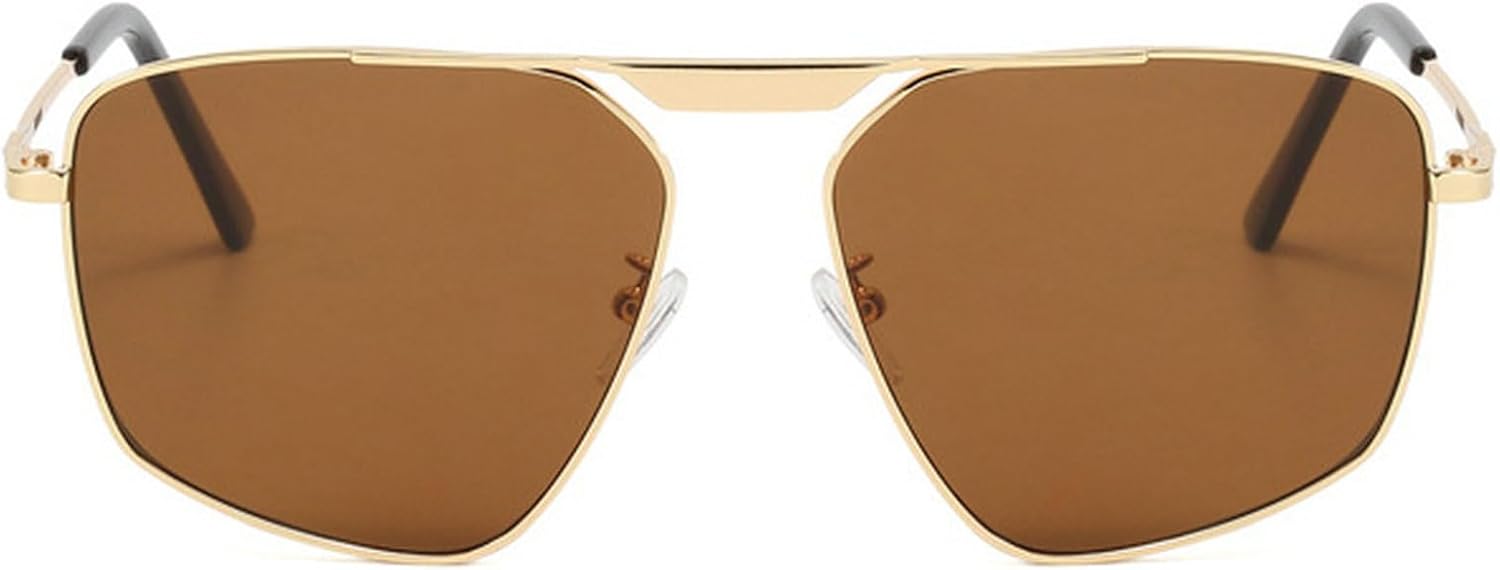 Классические квадратные солнцезащитные очки для женщин 2025 года, роскошные винтажные многоугольные очки в металлической оправе, защита от ультрафиолета UV400 mincl, Brown
Классические квадратные солнцезащитные очки для женщин 2025 года, роскошные винтажные многоугольные очки в металлической оправе, защита от ультрафиолета UV400 mincl, Brown