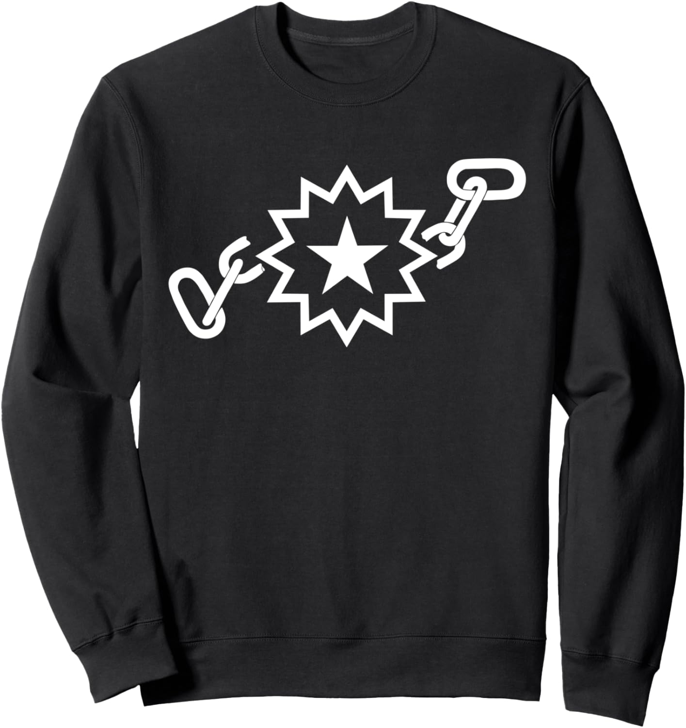 Толстовка с изображением флага Дня освобождения рабов (Juneteenth) и разорванных цепей Miftees Juneteenth Tees, черный
Толстовка с изображением флага Дня освобождения рабов (Juneteenth) и разорванных цепей Miftees Juneteenth Tees, черный