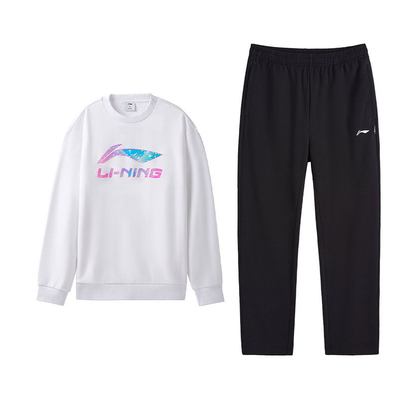 Комплект из двух предметов: толстовка Li Ning (унисекс)., белый top+черный pants
Комплект из двух предметов: толстовка Li Ning (унисекс)., белый top+черный pants