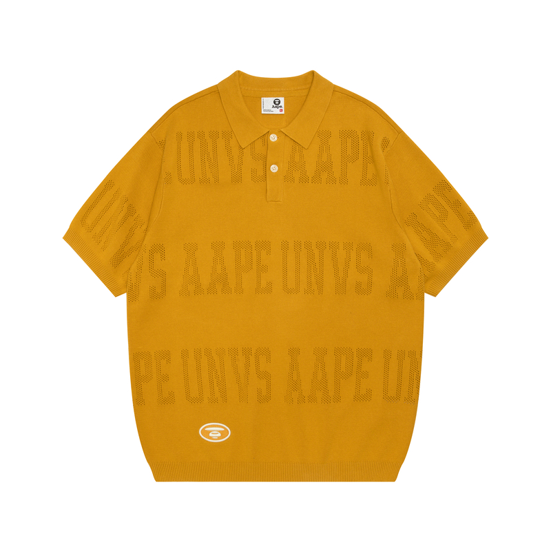 Футболка-поло A Bathing APE с перфорированным логотипом Aape, оранжевый
Футболка-поло A Bathing APE с перфорированным логотипом Aape, оранжевый