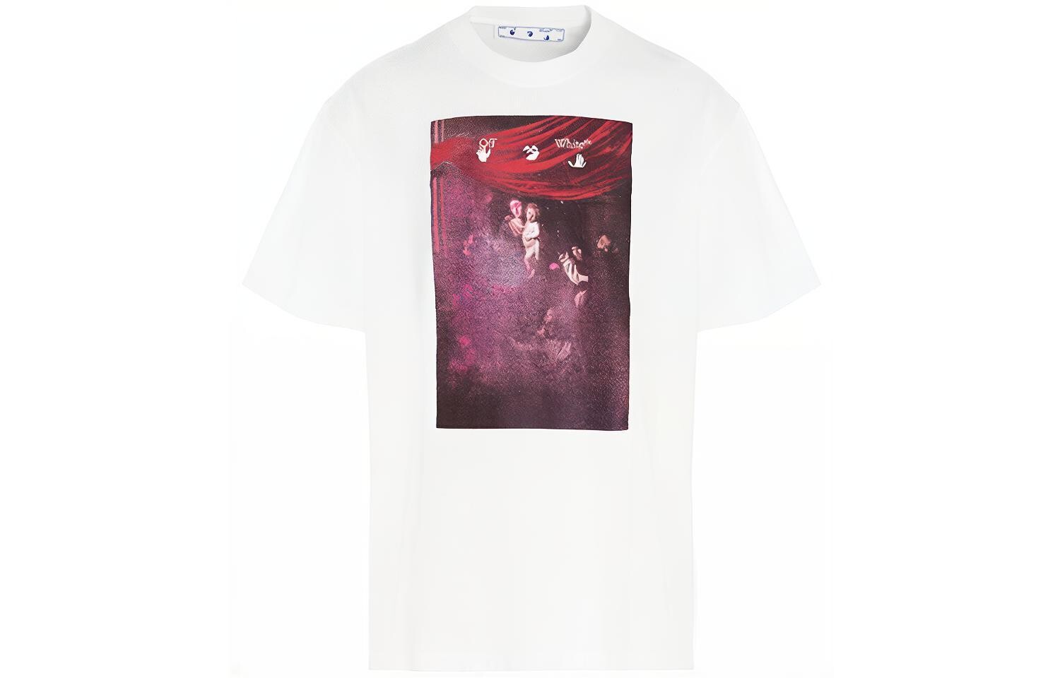 Футболка прямого кроя с изображением картины Караваджо Off-White, белый
Футболка прямого кроя с изображением картины Караваджо Off-White, белый