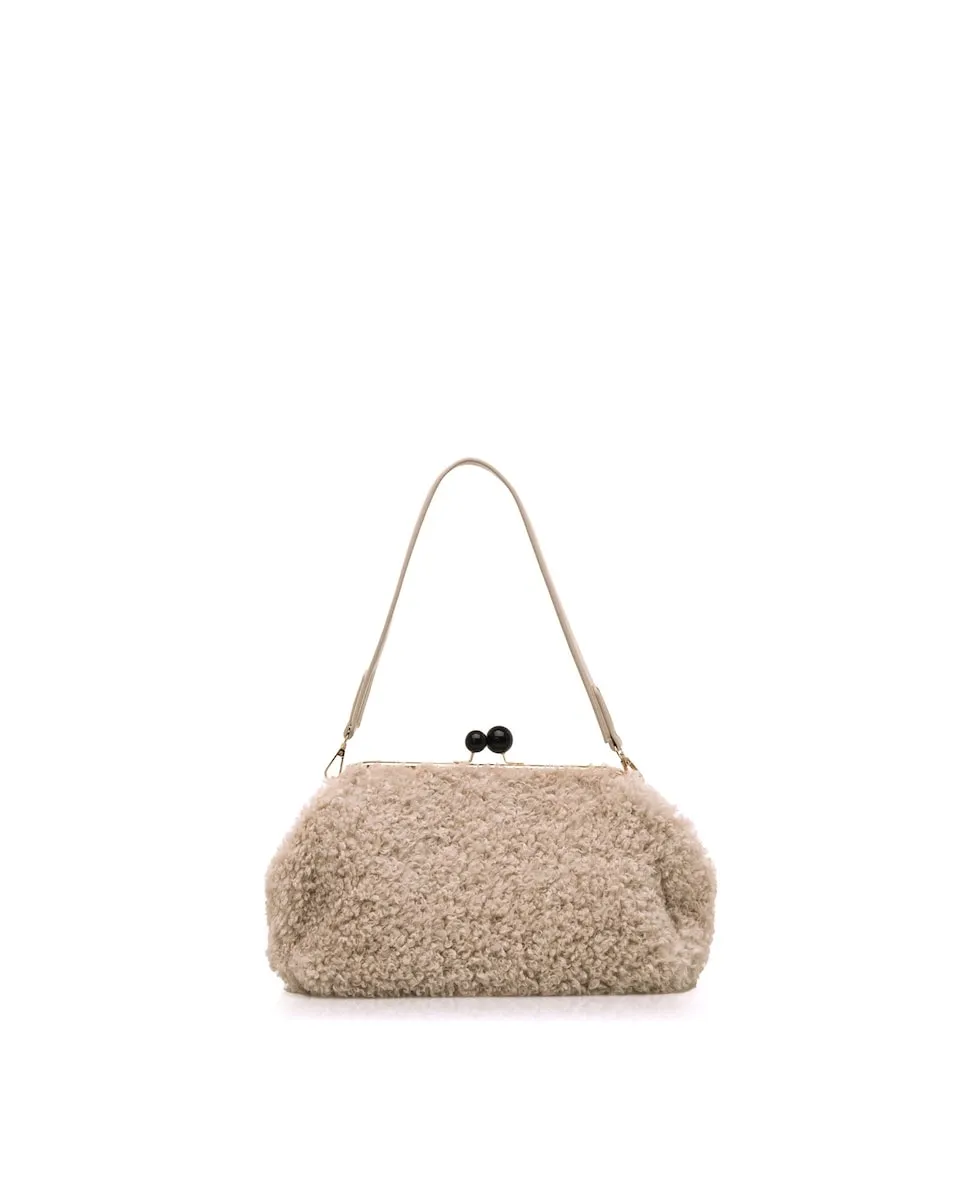 Женская сумка через плечо с меховой отделкой Mariamare, бежевый
Женская сумка через плечо с меховой отделкой Mariamare, бежевый