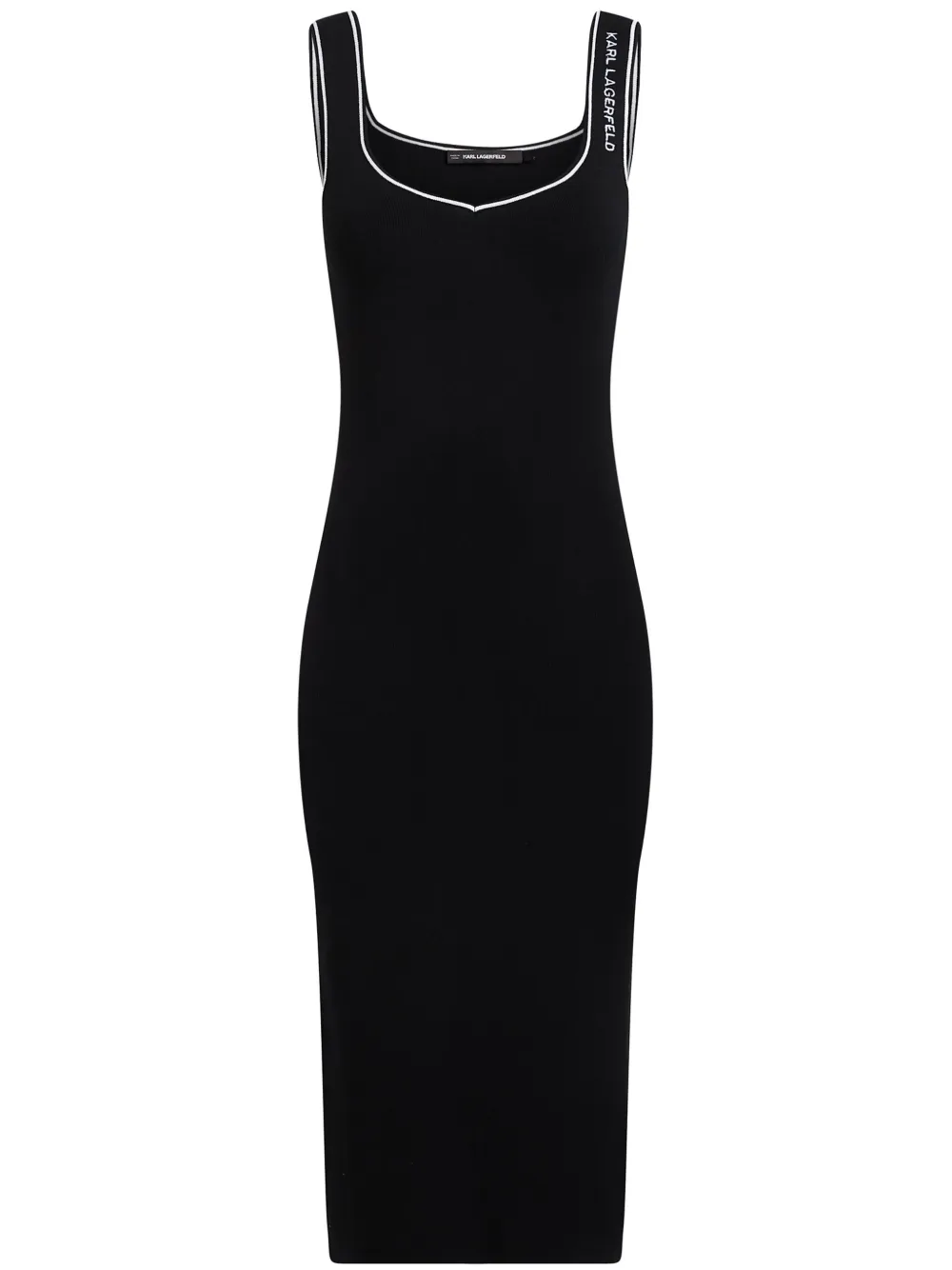 Трикотажное платье KARL LAGERFELD, черный
Трикотажное платье KARL LAGERFELD, черный