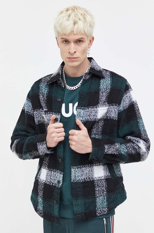 Куртка-рубашка из смесовой шерсти Hugo, мультиколор
Куртка-рубашка из смесовой шерсти Hugo, мультиколор