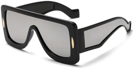 Солнцезащитные очки в крупной квадратной оправе с интегрированными цветными линзами, модель 2026 года, с технологией Technology Sense, для активного отдыха, женские MTZJH, Black Silver
Солнцезащитные очки в крупной квадратной оправе с интегрированными цветными линзами, модель 2026 года, с технологией Technology Sense, для активного отдыха, женские MTZJH, Black Silver