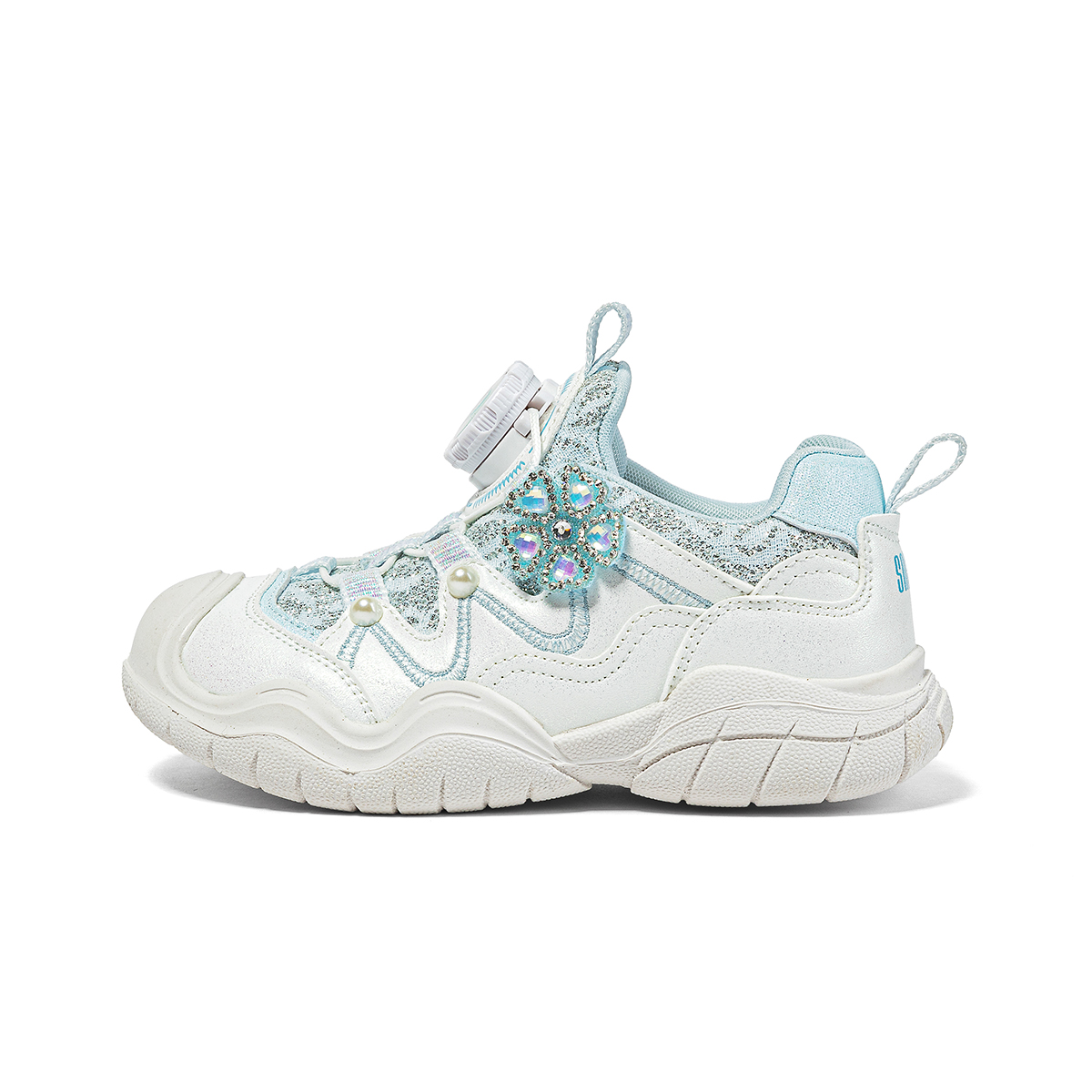 Сверкающая коллекция обуви Дышащие легкие амортизирующие детские повседневные кроссовки Snoffy, белый/синий
Сверкающая коллекция обуви Дышащие легкие амортизирующие детские повседневные кроссовки Snoffy, белый/синий