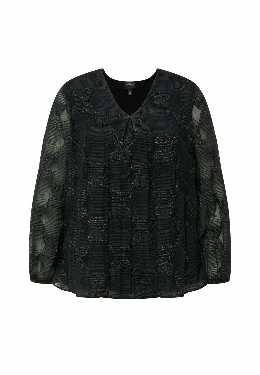 Блуза Ulla Popken, темно-зеленый
Блуза Ulla Popken, темно-зеленый