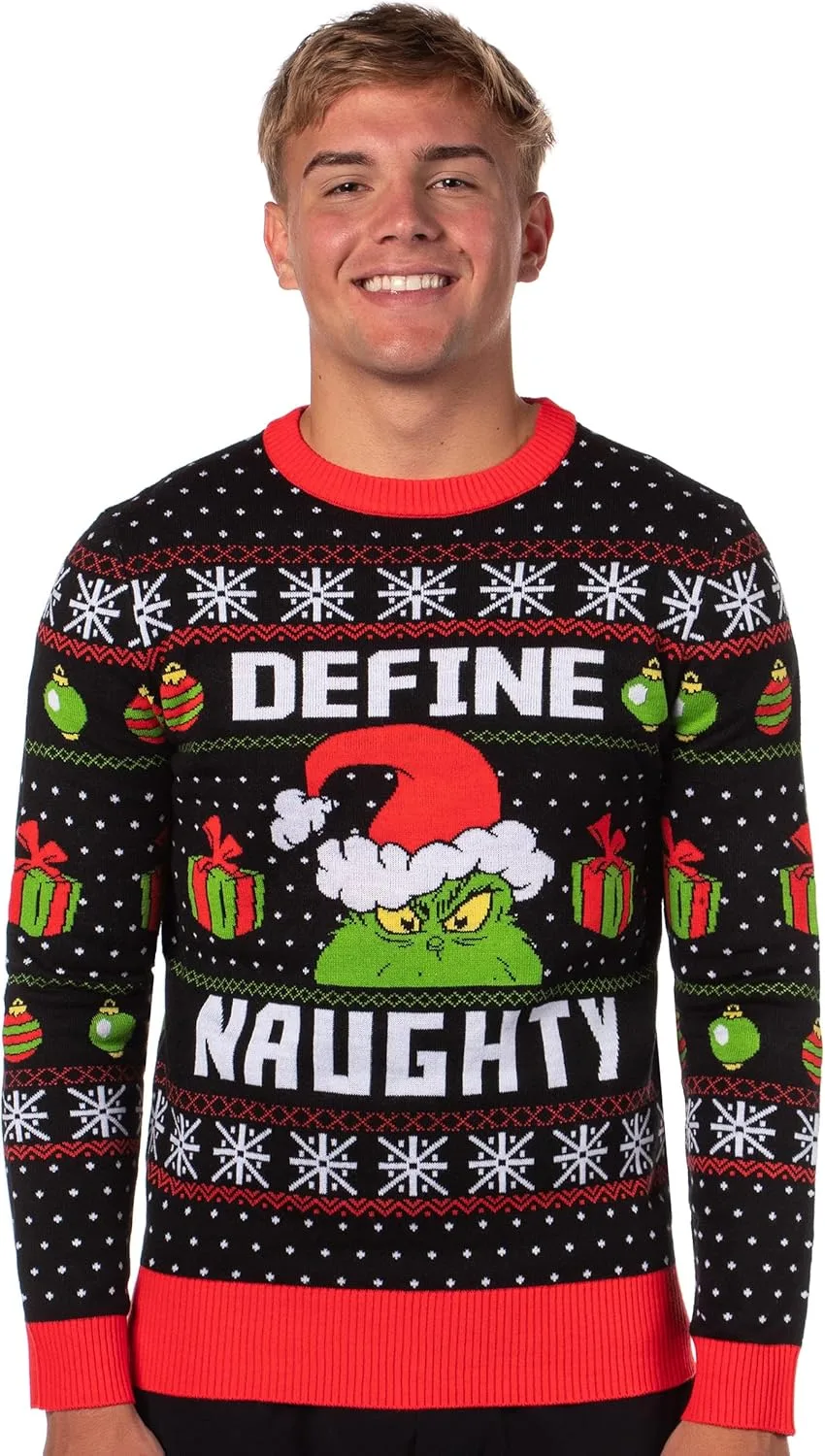 Свитер мужской Dr. Seuss Grinch Define Naughty Fair Isle Mad Engine
Свитер мужской Dr. Seuss Grinch Define Naughty Fair Isle Mad Engine