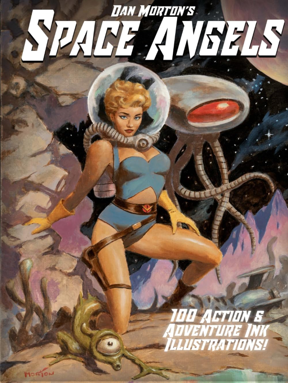 Dan Morton's Space Angels: 100 Action & Adventure Ink Illustrations! (Independently published)
Dan Morton's Space Angels: 100 Action & Adventure Ink Illustrations! (Independently published)
