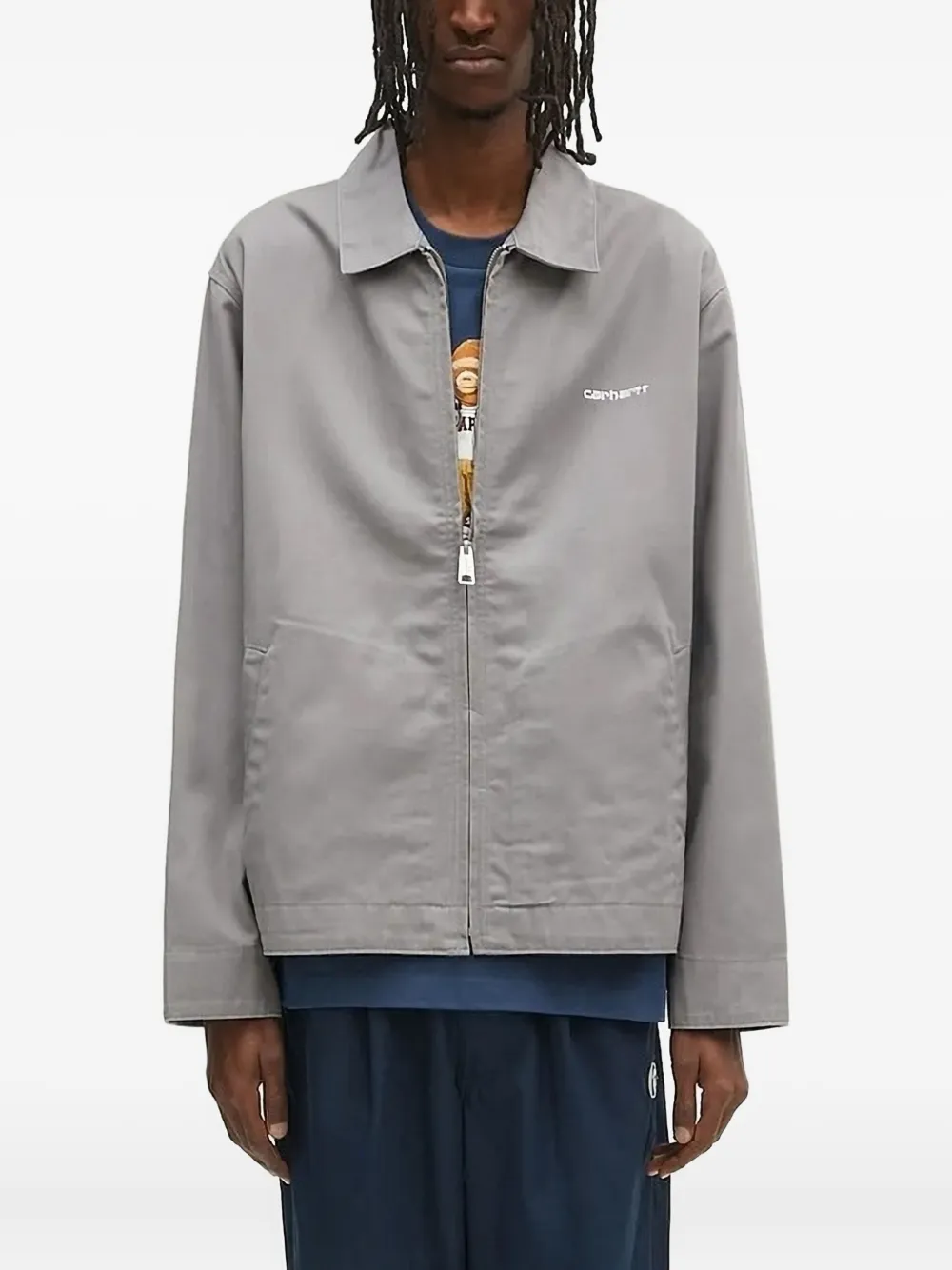 Куртка на молнии спереди CARHARTT WIP, серый
Куртка на молнии спереди CARHARTT WIP, серый