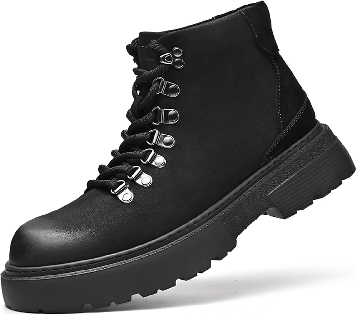 Мужские кожаные ботинки на платформе Optigard с шнуровкой Чукка, водонепроницаемые, противоскользящие, для походов, повседневные, мотоциклетные, черный
Мужские кожаные ботинки на платформе Optigard с шнуровкой Чукка, водонепроницаемые, противоскользящие, для походов, повседневные, мотоциклетные, черный