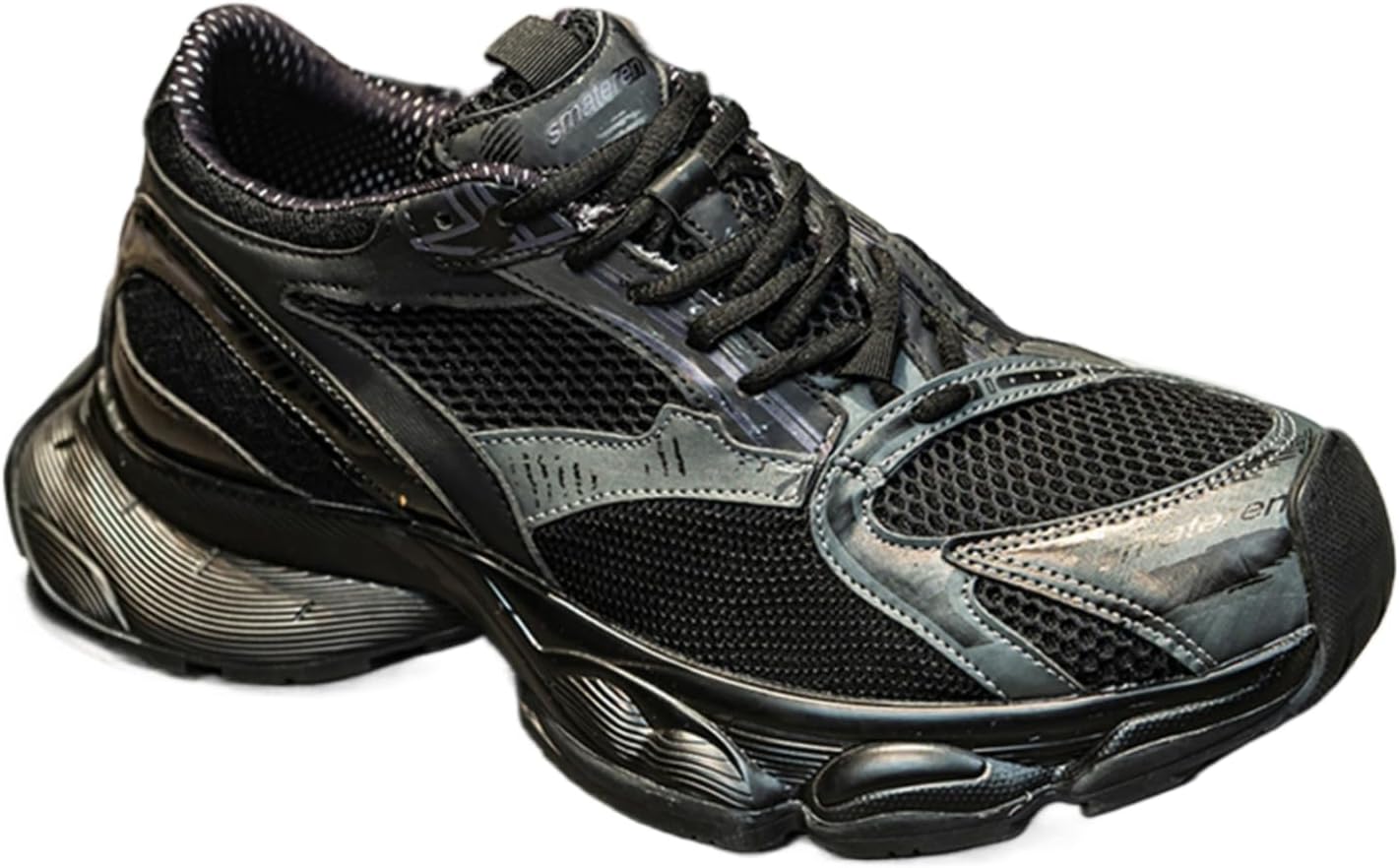 Мужские модные кроссовки из дышащей сетки с массивной подошвой, удобной и противоскользящей, повседневные обувь Torre для бега, ходьбы и спорта Qklmwes, черный
Мужские модные кроссовки из дышащей сетки с массивной подошвой, удобной и противоскользящей, повседневные обувь Torre для бега, ходьбы и спорта Qklmwes, черный