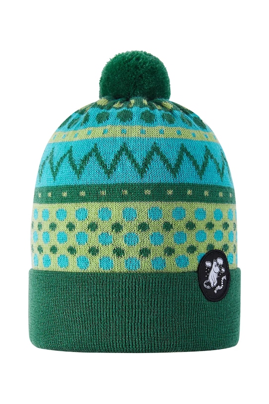 Детская шапка Moomin Flinga Reima, зеленый
Детская шапка Moomin Flinga Reima, зеленый