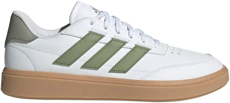 Кроссовки мужские Adidas Courtblock с шнуровкой, повседневные - белые, белый/зеленый/оливковый
Кроссовки мужские Adidas Courtblock с шнуровкой, повседневные - белые, белый/зеленый/оливковый