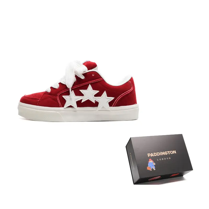 Paddington Bears Низкие скейтерские кроссовки унисекс бордовые, цвет Burgundy
Paddington Bears Низкие скейтерские кроссовки унисекс бордовые, цвет Burgundy