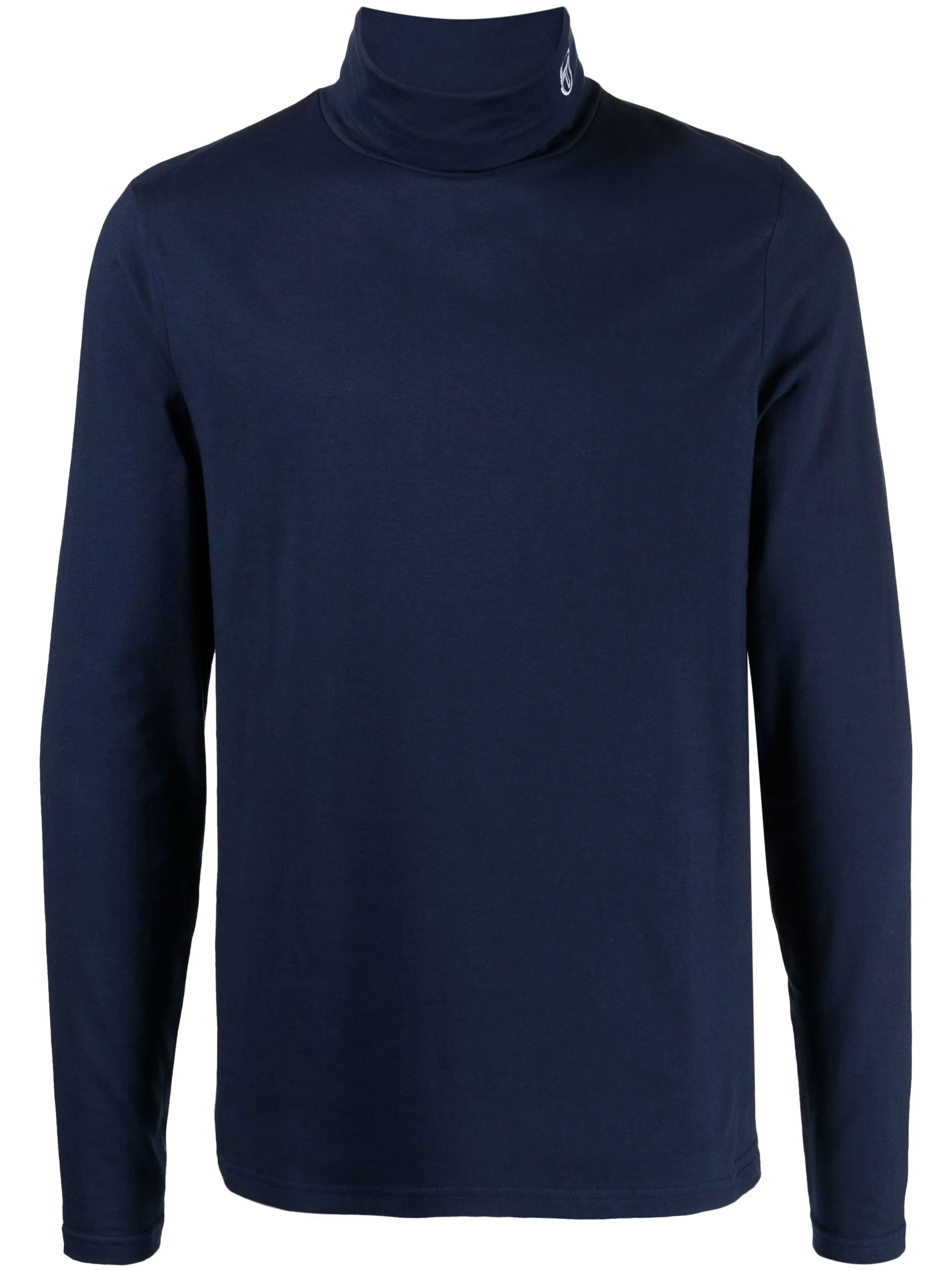 Джемпер с высоким воротником и вышитым логотипом Sergio Tacchini, синий
Джемпер с высоким воротником и вышитым логотипом Sergio Tacchini, синий