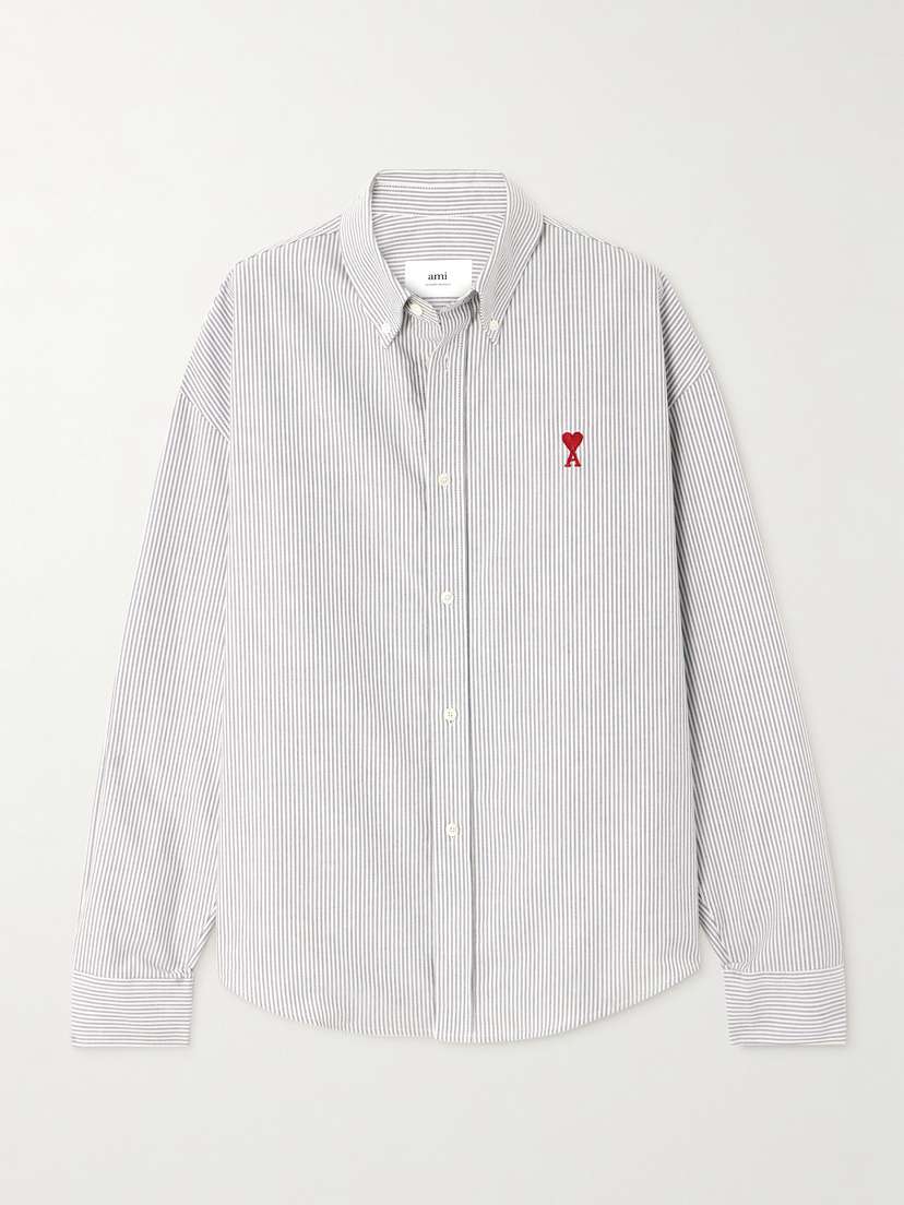 Рубашка из хлопкового поплина с вышивкой от ADC Ami Paris, белый
Рубашка из хлопкового поплина с вышивкой от ADC Ami Paris, белый