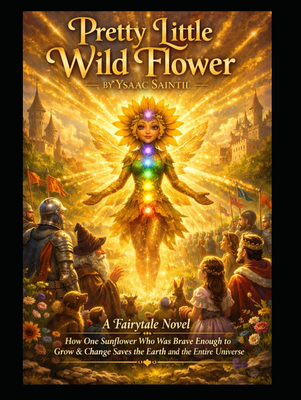 Pretty Little Wild Flower by Ysaac Saintil: A Fairytale Novel Based On How One Sunflower Who Was Brave Enough To Grow & Change Saves The Earth And The Entire Universe.
Pretty Little Wild Flower by Ysaac Saintil: A Fairytale Novel Based On How One Sunflower Who Was Brave Enough To Grow & Change Saves The Earth And The Entire Universe.