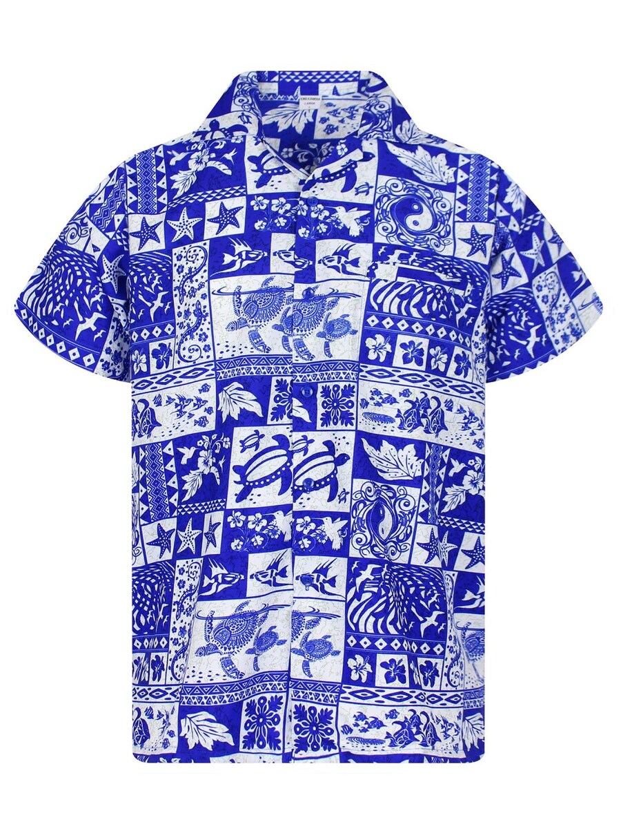 Рубашка King Kameha Puzzle, синий
Рубашка King Kameha Puzzle, синий