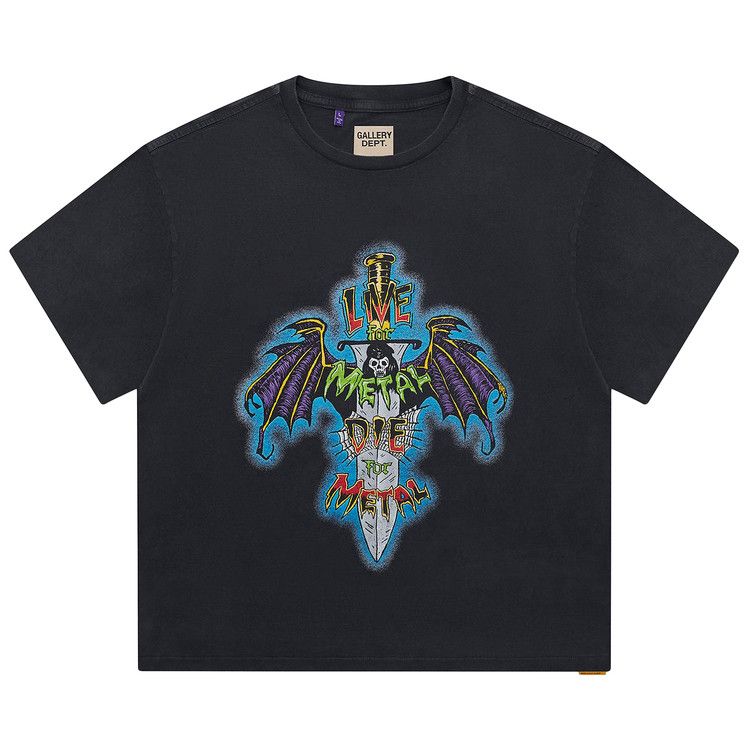 Футболка Gallery Dept. Live For Metal Tee, Vintage Black
Футболка Gallery Dept. Live For Metal Tee, Vintage Black
