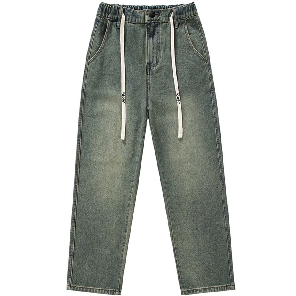 Jeep Выстиранные желтые прямые джинсы Distressed Unisex
Jeep Выстиранные желтые прямые джинсы Distressed Unisex