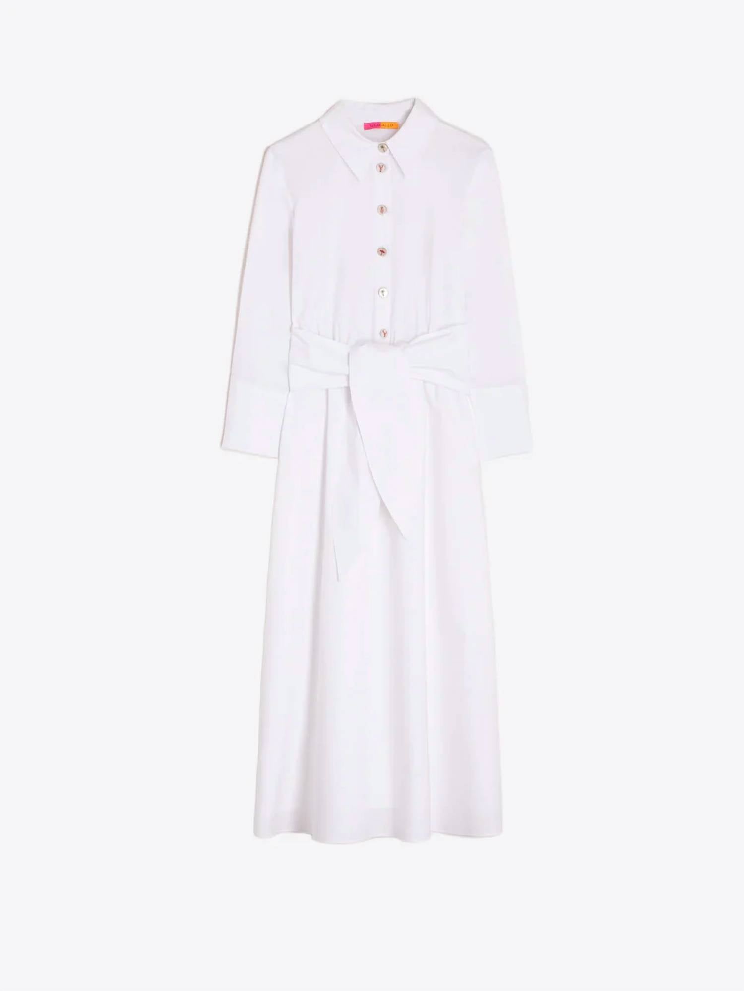 Белое платье из поплина Бланко Vilagallo
Белое платье из поплина Бланко Vilagallo