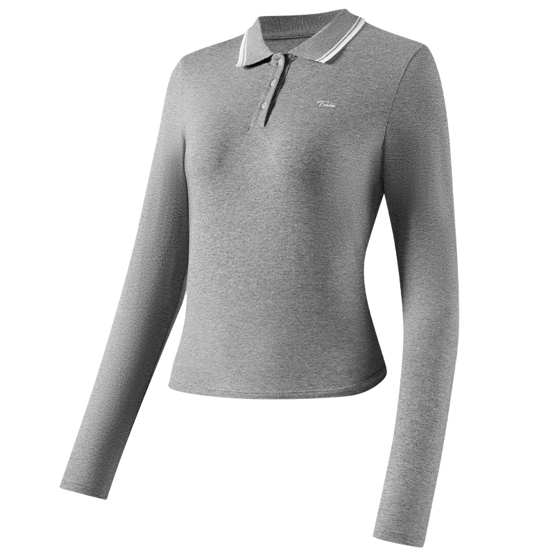 Футболка для йоги женская с воротником поло 361°, heather серый
Футболка для йоги женская с воротником поло 361°, heather серый