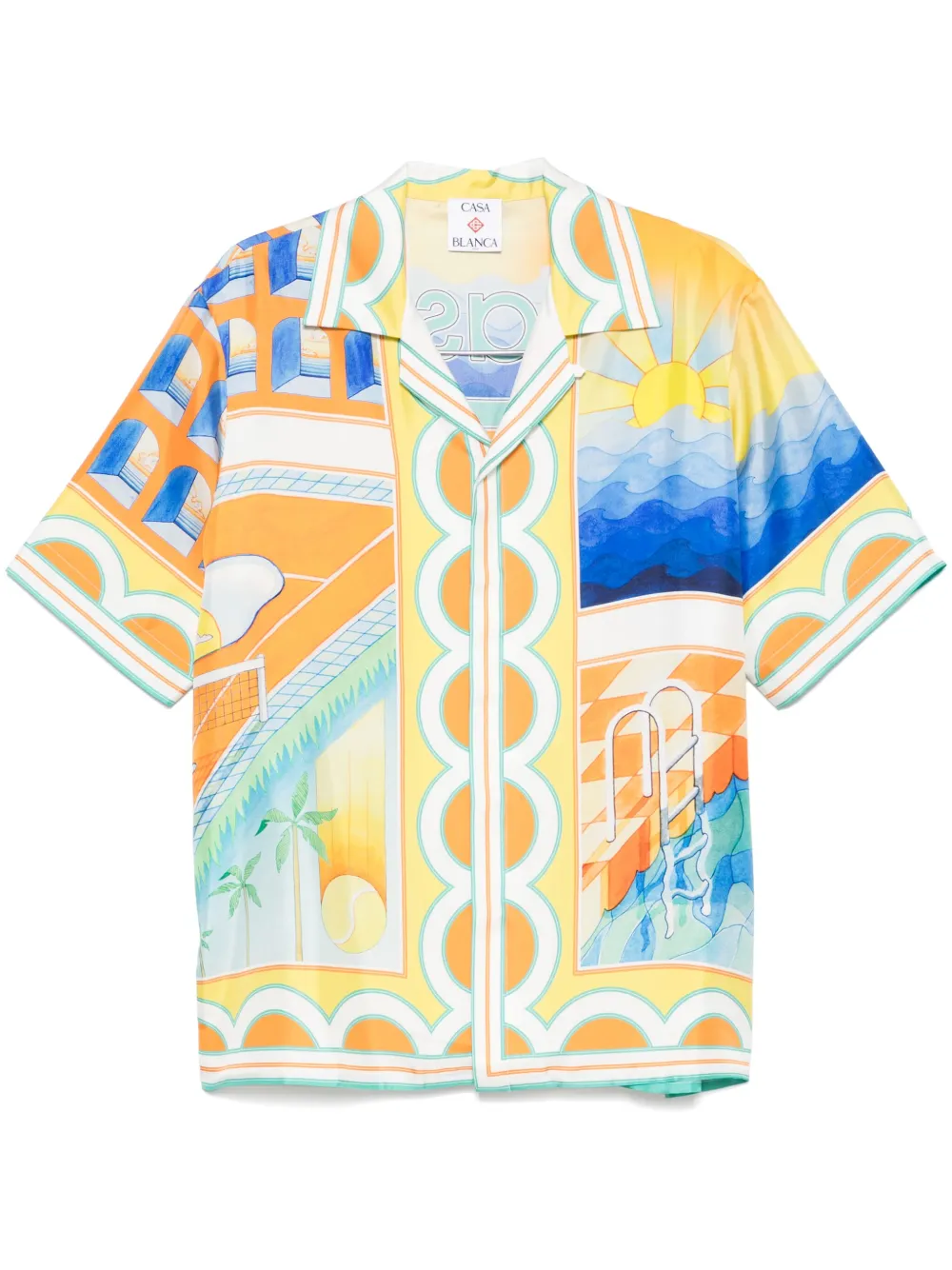 Рубашка Surreal Pool CASABLANCA, оранжевый
Рубашка Surreal Pool CASABLANCA, оранжевый