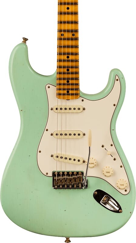 Электрогитара Fender Custom Shop Postmodern Strat Journeyman Relic, Aged Surf Green w/ Case
Электрогитара Fender Custom Shop Postmodern Strat Journeyman Relic, Aged Surf Green w/ Case
