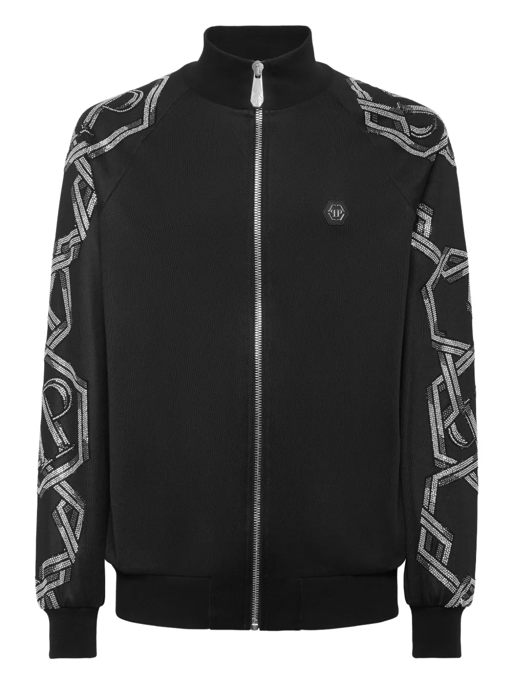 Спортивная куртка с цепочкой Philipp Plein, черный
Спортивная куртка с цепочкой Philipp Plein, черный