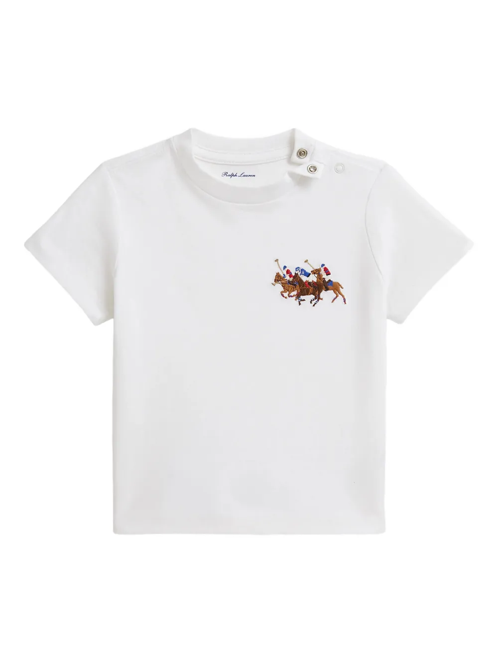 Футболка с вышивкой Polo Ralph Lauren Kids, белый
Футболка с вышивкой Polo Ralph Lauren Kids, белый