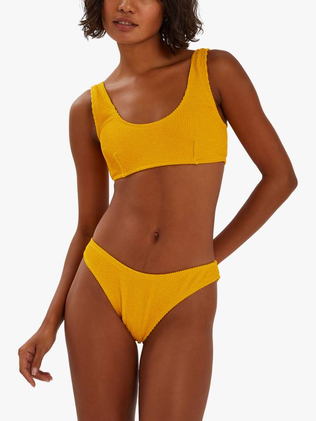 Кроп-топ бикини с эффектом плиссе Accessorize, Yellow
Кроп-топ бикини с эффектом плиссе Accessorize, Yellow