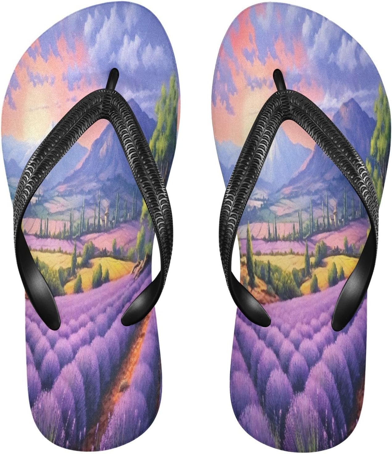 Весенние цветы Лаванда Поле Вьетнамки Пляжный душ Шлепанцы Резиновые Нескользящие Летние тапочки Обувь для женщин и мужчин Sinestour, лавандовый
Весенние цветы Лаванда Поле Вьетнамки Пляжный душ Шлепанцы Резиновые Нескользящие Летние тапочки Обувь для женщин и мужчин Sinestour, лавандовый