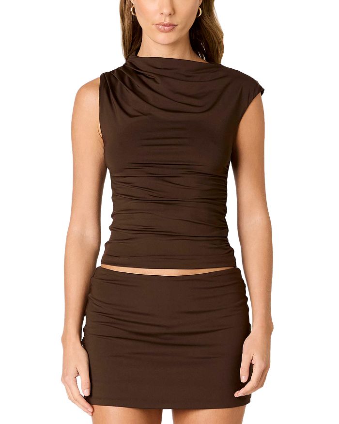 Асимметричный топ Marge NIA, коричневый
Асимметричный топ Marge NIA, коричневый