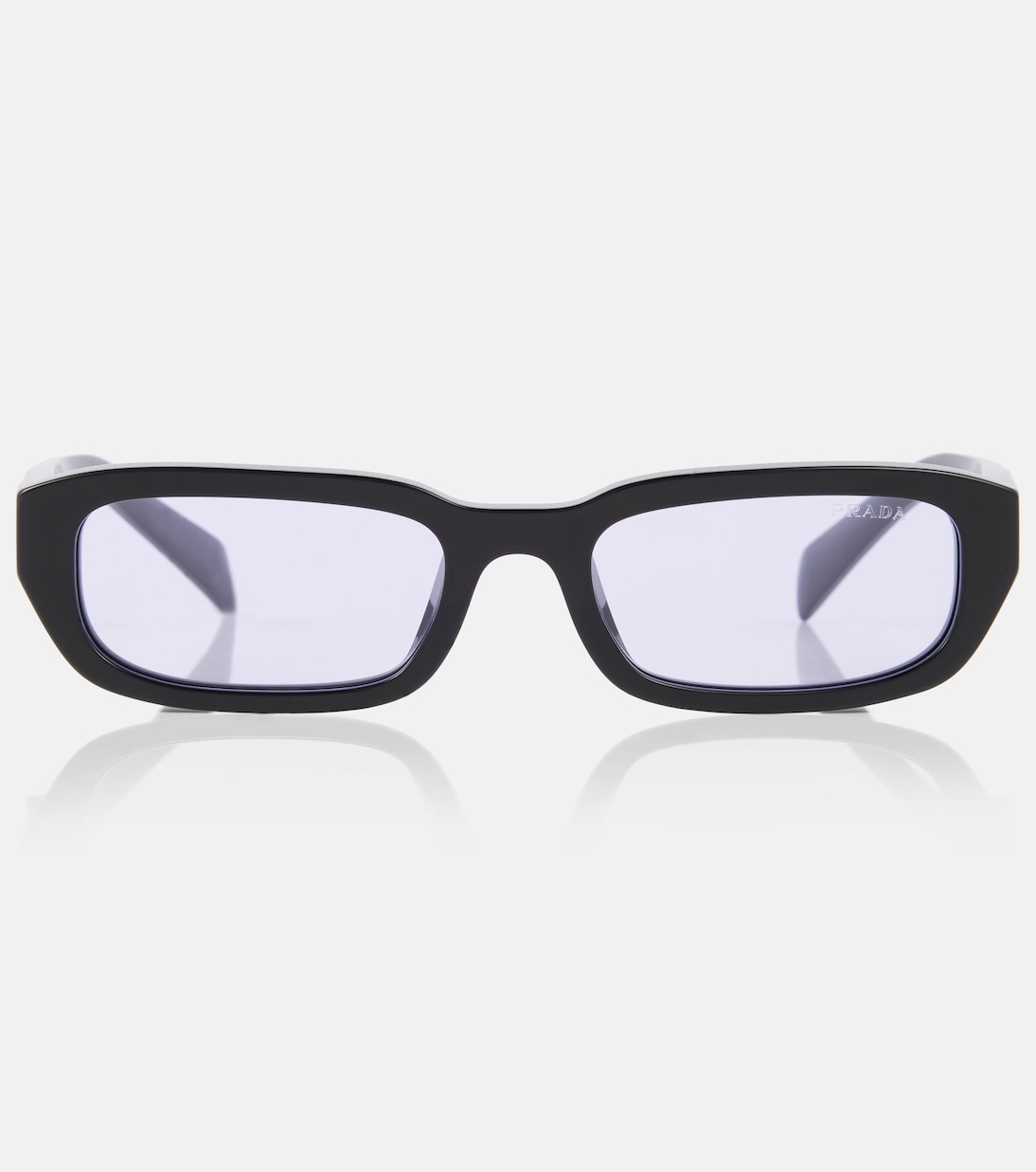 Прямоугольные солнцезащитные очки Prada, Black/Purple
Прямоугольные солнцезащитные очки Prada, Black/Purple