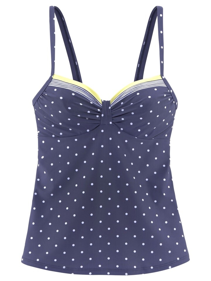 Верх бикини LASCANA, цвет blau/gelb/bedruckt
Верх бикини LASCANA, цвет blau/gelb/bedruckt