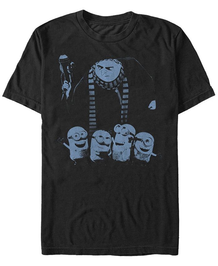 Мужская футболка с короткими рукавами Minions Halftone Group Fifth Sun, черный
Мужская футболка с короткими рукавами Minions Halftone Group Fifth Sun, черный