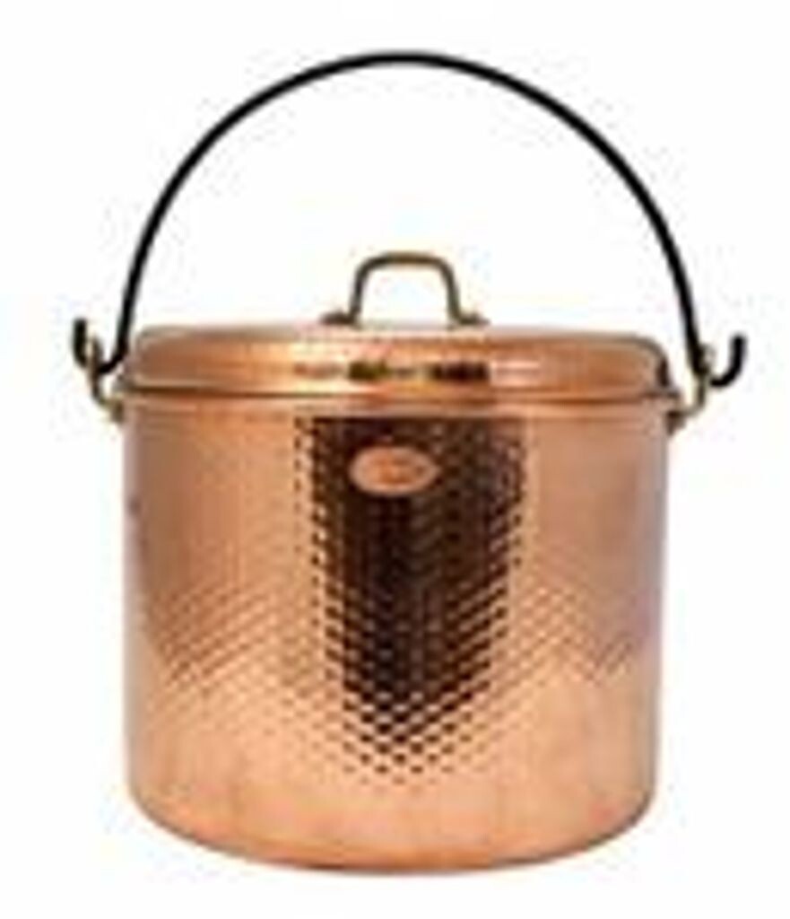 Медная кастрюля "CopperGarden" ø32 см | 18 литров кованый с ручкой и крышкой
Медная кастрюля "CopperGarden" ø32 см | 18 литров кованый с ручкой и крышкой
